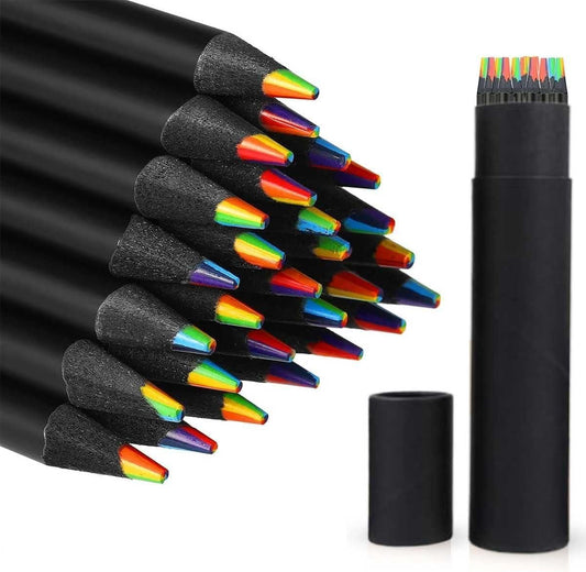 12 Pieces Rainbow Pencils