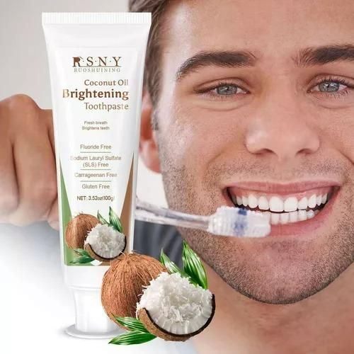 Coconut Oil Brightening Toothpaste  100 gm